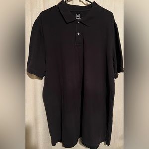 George Mens Black Polo Shirt XL